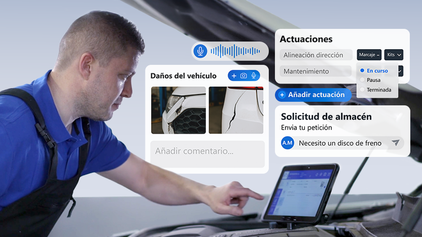 Talleres y concesionarios, más digitalizados que la media de las empresas españolas