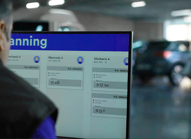 Las citas digitales contribuyen a mejorar el rendimiento del taller de reparación por encima del 85% de las horas facturadas